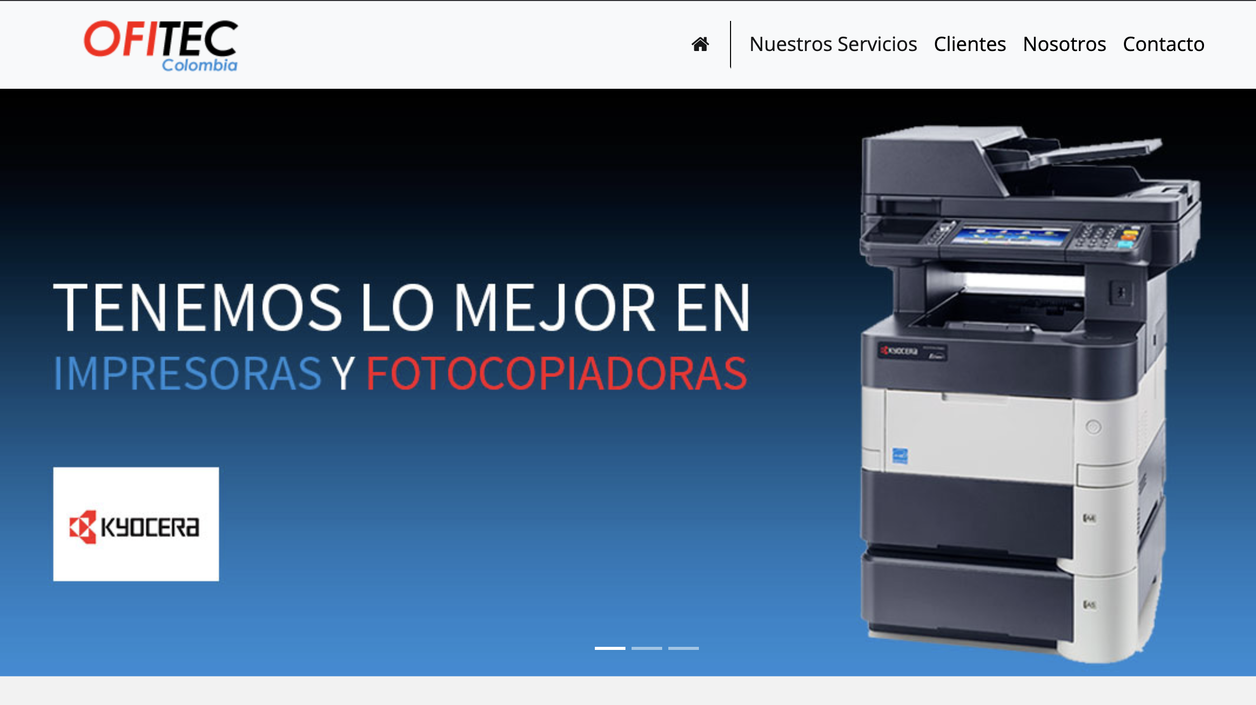 Offitec Colombia - Website